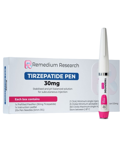 REMEDIUM RESEARCH TIRZEPTADIE 30MG PEN
