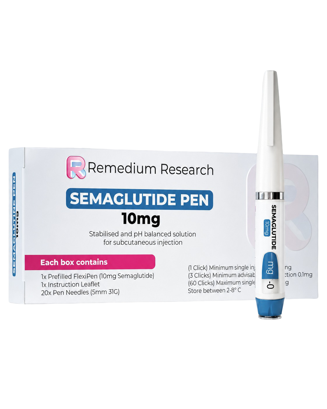 REMEDIUM RESEARCH SEMAGLUTIDE 10MG PEN
