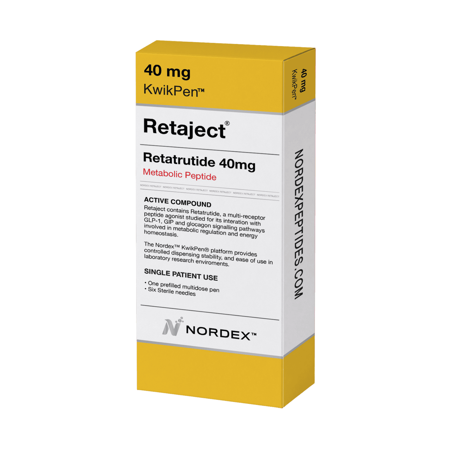 NORDEX RETAJECT 40MG RETATRUTIDE PEN | USA IMPORT